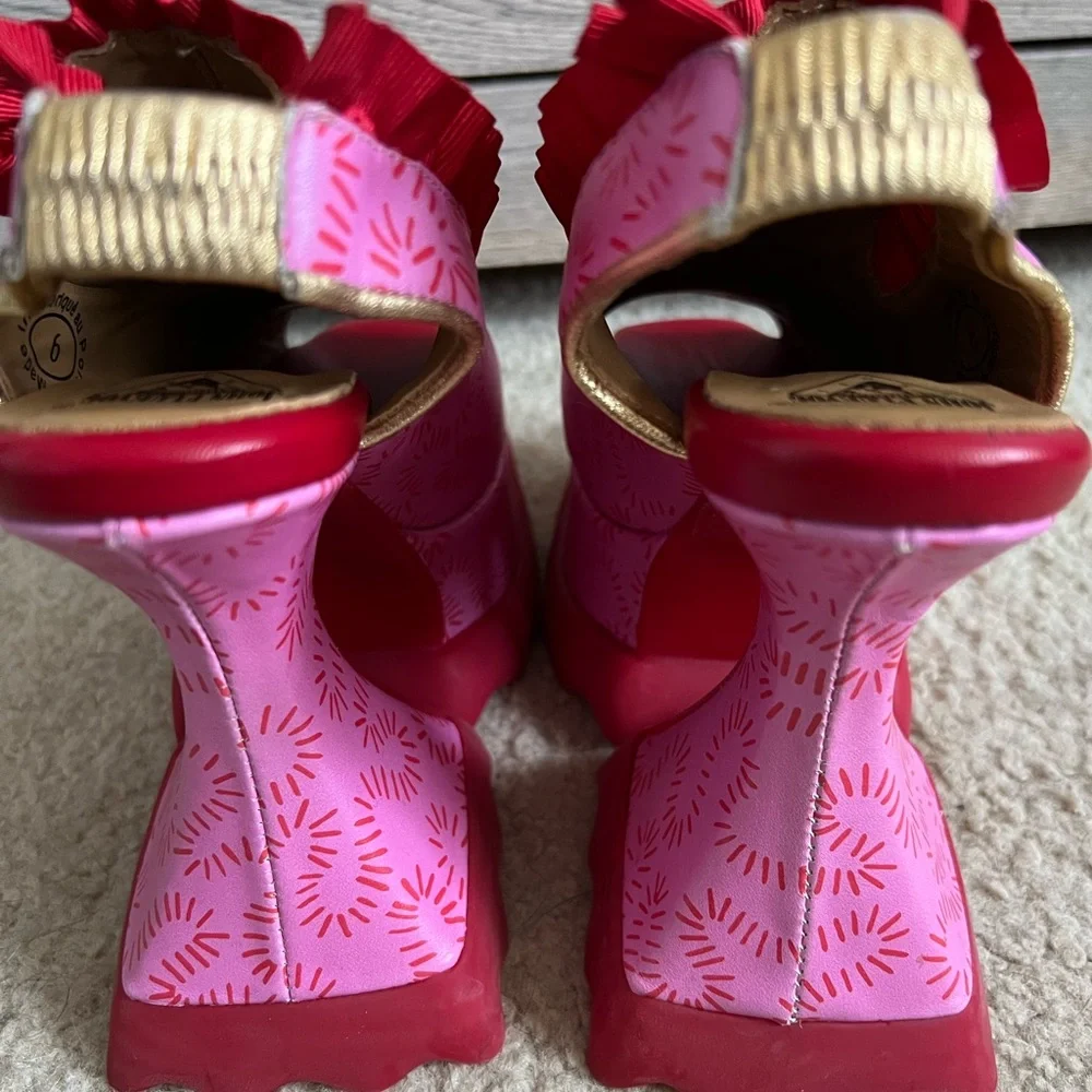 John Fluevog Munster Max Lady Ruffle Miss - Picture 8 of 9